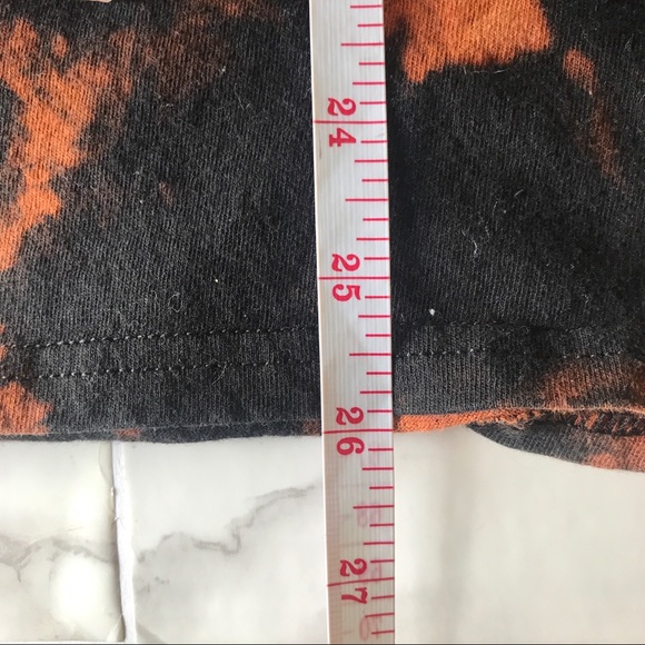 Hanes Custom Black Tie Dye T-Shirt - Picture 3 of 4